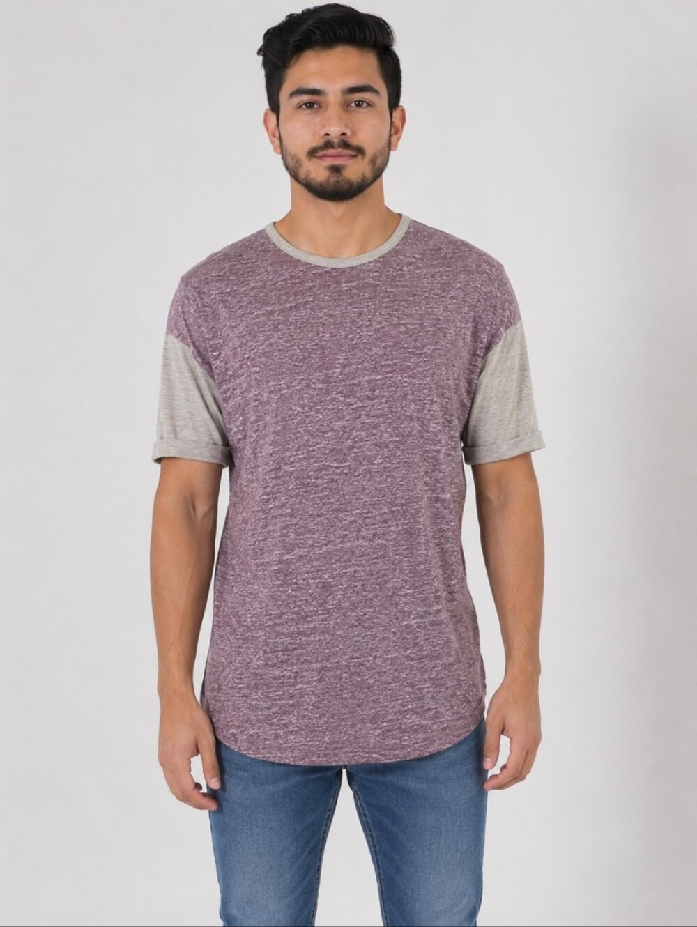 Lularoe Patrick Heathered High Low Large Shirt